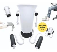 Enfile chaussette - Système enfile-bas de contention - Aide à mettre les chaussettes - Facile à utiliser - Efficace - Chausse pied magique idéal pour personne âgée, mobilité réduite, femme enceinte