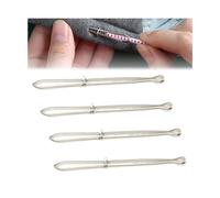 Enfile-corde à faire soi-même, ensemble d'outils de cordon de serrage en métal avec loquet, pinces faciles à enfiler, outils de couture, clip de rechange pour sweats à capuche, shorts, pantalons