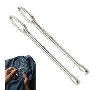 Enfile-Cordon à Capuche, enfile-Cordon,2 enfileurs de Corde à Cordon en métal - Outils de Couture multifonctionnels, Accessoires de Couture élastiques pour Chapeaux, Vestes, Cordon à Capuche