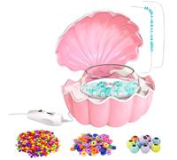Enfile-perles électrique pour travaux manuels rapides et assemblage efficace Machine à perler multi-usage Kit de cordage de perles haute efficacité