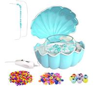 Enfile-perles électrique pour travaux manuels rapides et assemblage efficace Machine à perler multi-usage Kit de cordage de perles haute efficacité