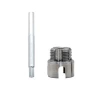 Enfile-tuyau en PVC compatible avec perceuse électrique 1,27 cm 1,9 cm 1,9 cm