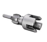 Enfile-tuyau en PVC compatible avec perceuse électrique, outil de filetage en PVC pour perceuse électrique, outil de filetage 1,27 cm 1,9 cm