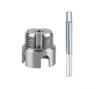 Enfile-tuyau intégré pour filetage interne et externe sur tuyaux de 20 mm, 25 mm, 30 mm avec bord résistant à l'usure pour des applications de plomberie fiables (30 mm)