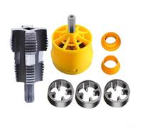 Enfile-tuyau multifonction en PVC PPR pour tuyaux de 20, 25, 32 mm, kit de matrice compatible avec perceuse électrique avec design à double extrémité pour plomberie construction et projets de