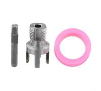 Enfile-tuyau PPR 20 mm + 25 mm pour tuyaux d'eau, coupe-filetage interne et externe avec résistant à l'usure pour bord, 1 matrice de plomberie en métal pour PVC (20 mm)