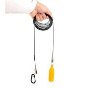 Enfileur de Poissons métallique,Acier Inoxydable Anti-Rouille résistant - Chaîne de pêche Robuste | pour extérieur, Eau salée, Eau Douce, lac, rivière, Kayak, Rive, Quai,