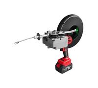 Enfileur de tubes dissimulé industriel, dispositif automatique de fil de traction Ian, Machine à fileter alimentée par batterie(1 battery 1 charge,20)