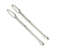 Enfileur élastique à tête ronde à extrémité fermée, 2 pièces, extracteur de | Ensemble de 2 pinces à enfiler pour cordon de serrage en métal avec têtes rondes lisses. Extracteur de corde facile pour swea