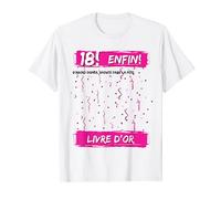 Enfin 18 ans, l'âge légal ! Liste des invités à signer T-Shirt