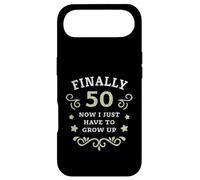 Enfin 50 Maintenant Je Dois Juste Grandir 50e Anniversaire Coque pour iPhone Air