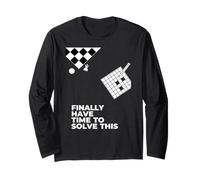 Enfin Avoir Le Temps de résoudre ce Design de Puzzle Manche Longue