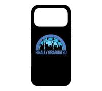 Enfin diplômé Fun Silhouette Graduates Rainbow Meme Coque pour iPhone 17 Pro Max