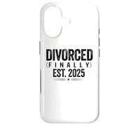 Enfin Divorcé Est 2025 Drôle Divorcé Divorcé Femmes Hommes Coque pour iPhone 17