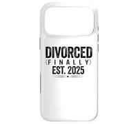 Enfin Divorcé Est 2025 Drôle Divorcé Divorcé Femmes Hommes Coque pour iPhone 17 Pro Max