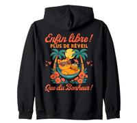 Enfin Libérée Retraitée Femme Retraite Femme Sweat à Capuche