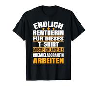 Enfin retraite 2023 Profession Laboratoire de chimie T-Shirt