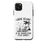 Enfin Retraité Libéré Délivré Cadeau Départ Retraite Coque pour iPhone 11 Pro Max