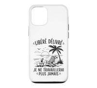 Enfin Retraité Libéré Délivré Cadeau Départ Retraite Coque pour iPhone 12/12 Pro