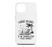 Enfin Retraité Libéré Délivré Cadeau Départ Retraite Coque pour iPhone 13