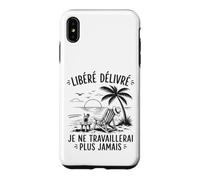 Enfin Retraité Libéré Délivré Cadeau Départ Retraite Coque pour iPhone XS Max