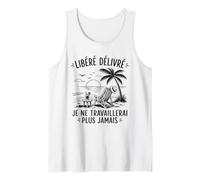 Enfin Retraité Libéré Délivré Cadeau Départ Retraite Débardeur