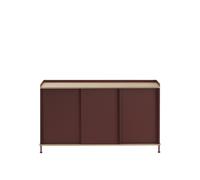 Enfold Armoire 148x45 Chêne/Rouge Foncé