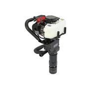 T-Mech Enfonce Pieux pour Panneaux, Poteaux et Piquets de Clôture, Pilon à Poteau Moteur Essence à 2 Temps de 900W avec Accessoires