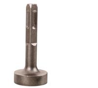 Enfonce-tige de Terre en Acier Argenté pour Marteau Perforateur Sds Plus | Usage Industriel et Commercial, Conception Monobloc Robuste, Précis, Compatible Travaux Intensifs