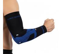 Enforma Coudière de compression Elbow Recovery Design ergonomique pour bras droit gauche avec rembourrage biomécanique Support coude antibactérien Soulagement de la douleur épicondyle Tendinite Padel