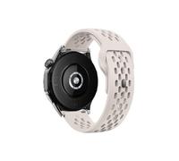 ENFYUSTR 18mm 20mm 22mm hole Silicone Band for Samsung Galaxy Watch 7 FE 6 5 4(3-Starlight,22mm)