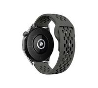ENFYUSTR 18mm 20mm 22mm hole Silicone Band for Samsung Galaxy Watch 7 FE 6 5 4(5-Dark gray,18mm)