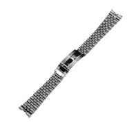 ENFYUSTR Bracelet de montre étanche en acier inoxydable, 20mm, adapté au Sub Log NH35(Silver 1)