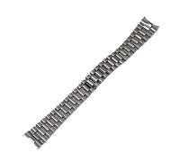 ENFYUSTR Bracelet de montre étanche en acier inoxydable, 20mm, adapté au Sub Log NH35(Silver 2)