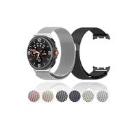 ENFYUSTR Bracelet milanais en métal pour Samsung Galaxy Watch 8 44 mm 40 mm Classic 46 mm pour Galaxy Watch Ultra 47 mm, For Watch Ultra 2025