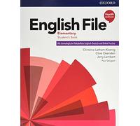 Eng File 4e Elem Students Book with German Wlist & Online Practice Pk (De/ch/at)