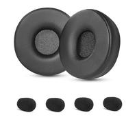 Engage 30 Coussinets de rechange compatibles avec casque Jabra Engage 30 / Engage 50 Stereo/Engage 50 Mono (ne convient pas aux écouteurs Engage 50 II) - Coussinets d'oreille en cuir protéiné haute