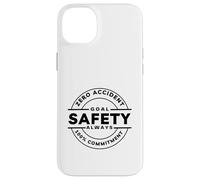 Engagement Goal Zero | La sécurité d'abord | Cadeau Champion de sécurité Coque pour iPhone 14 Plus