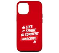 Engagement sur Les réseaux Sociaux J'aime Partager Un commentaire S'abonner Design Coque pour iPhone 12/12 Pro