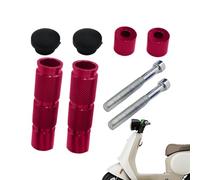 Engagements Pour Passager Moto, Marchepieds passagers, Pédales En D'aluminium Pour Vtt Gravel Et Vélos Électriques Avec Fonction Remplacement Et Modification