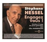 Engagez vous entretien a l usage des jeunes generations avec gilles vanderpooten Stéphane Hessel (Auteur)