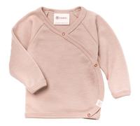 Engel - Baby Wrap Shirt - Haut manches longues en mérinos - 74/80 - dustyrose