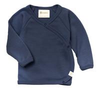 Engel - Baby Wrap Shirt - Haut manches longues en mérinos - 74/80 - marine