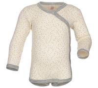 Engel - Body enveloppant L/S enfant - Sous-vêtement mérinos - 62/68 - natur