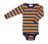 Engel - Body L/S bébé avec boutons-pression à rayures - 62/68 - multicolour