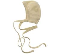 Engel Bonnet en coton et soie pour bébé - Beige - Naturel - 1 mois