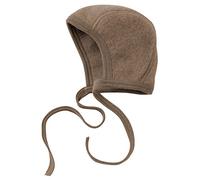 Engel Bonnet en laine polaire pour bébé - Marron - 50-56