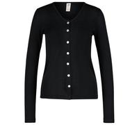 Engel - Cardigan côtelé pour femmes - Veste en laine - 46/48 - black