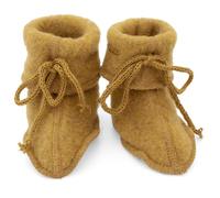 Engel - Chaussures bébé avec bandelettes - Chaussons de chalet - EU 50/56 - safran melange