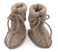 Engel - Chaussures bébé avec bandelettes - Chaussons de chalet - EU 62/68 - walnuss melange